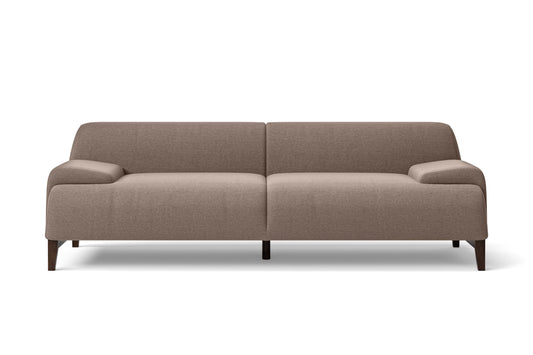 Pavia 3 Seater Sofa Caramel Linen Fabric