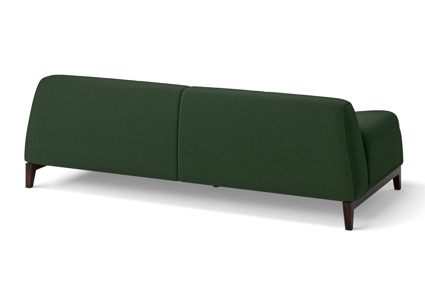 Pavia 3 Seater Sofa Forest Green Linen Fabric