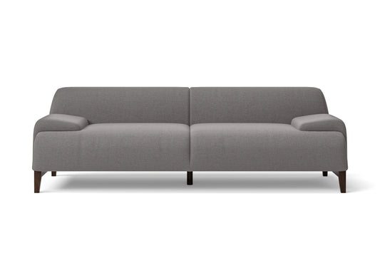 Pavia 3 Seater Sofa Grey Linen Fabric