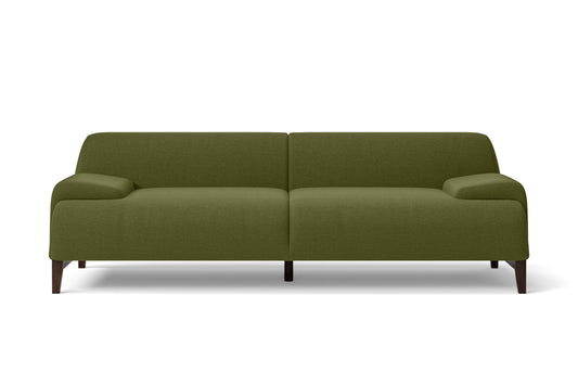 Pavia 3 Seater Sofa Olive Linen Fabric