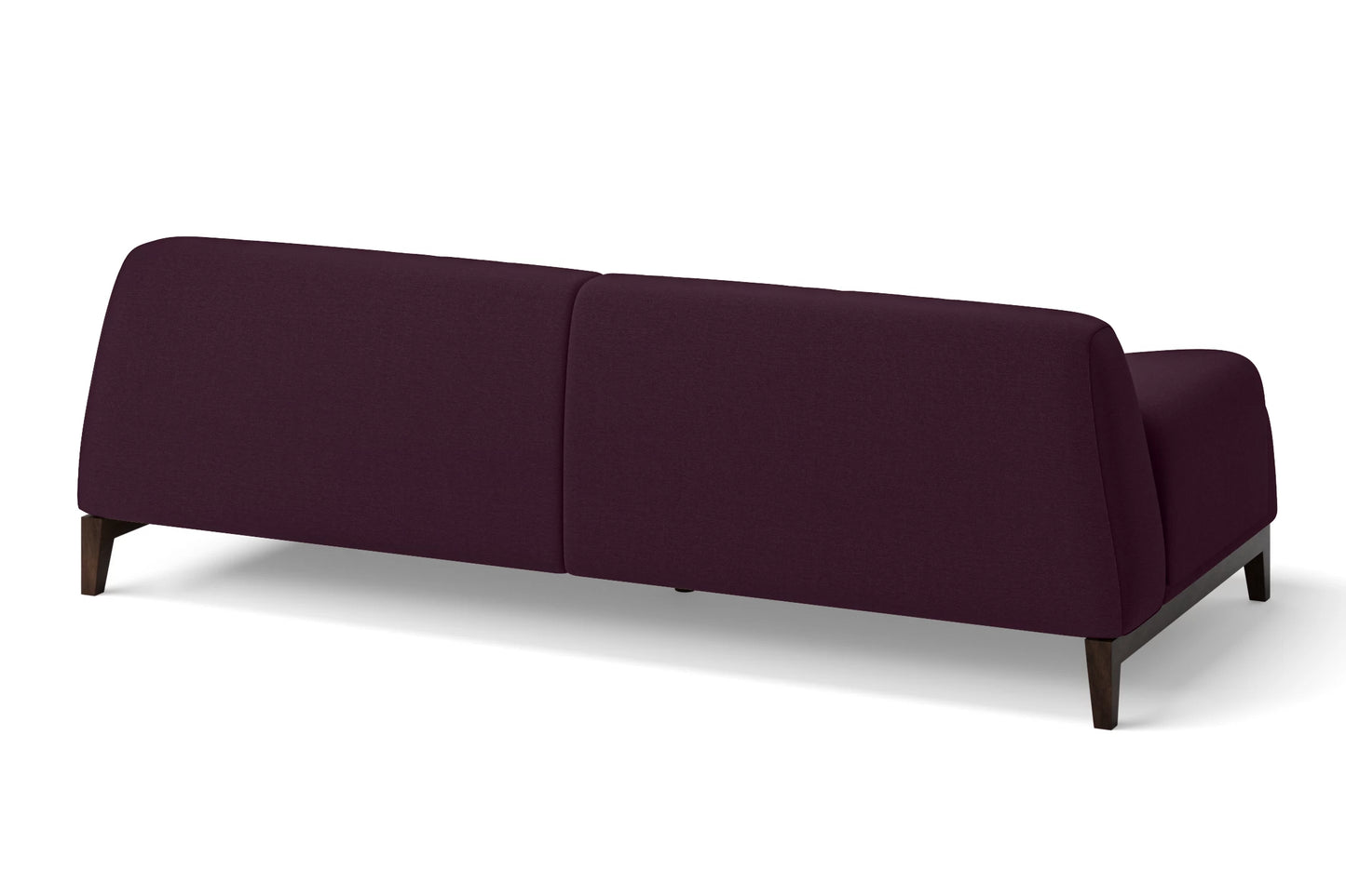 Pavia 3 Seater Sofa Purple Linen Fabric