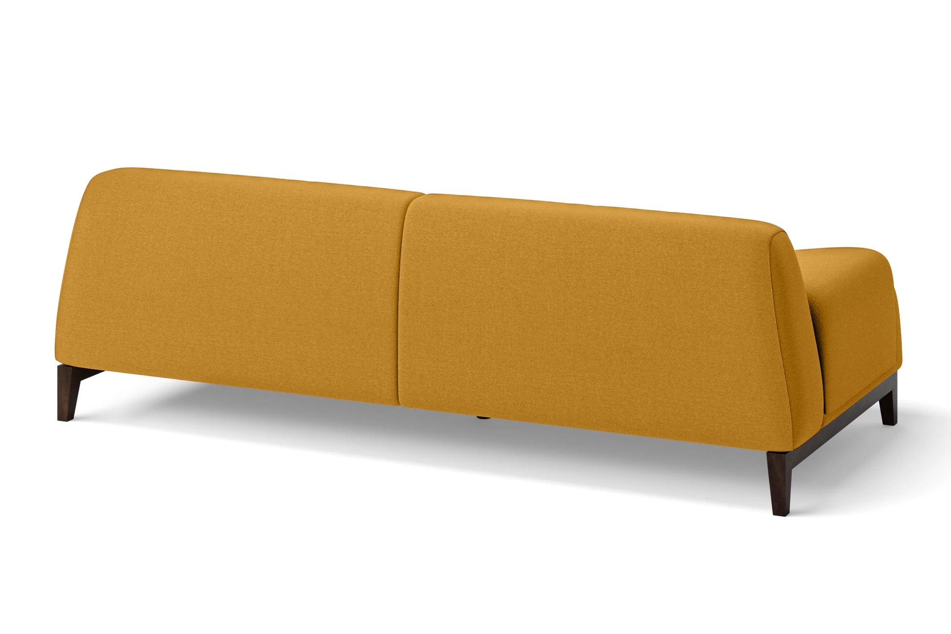 Pavia 3 Seater Sofa Yellow Linen Fabric