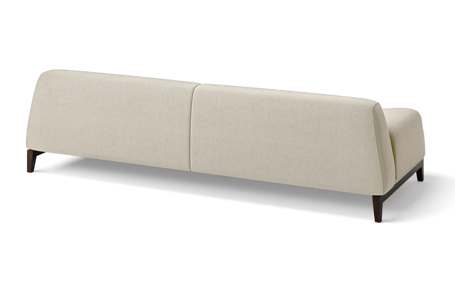 Pavia 4 Seater Sofa Cream Linen Fabric