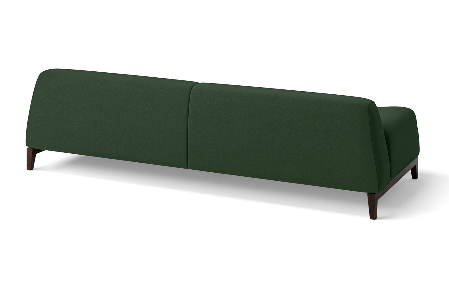 Pavia 4 Seater Sofa Forest Green Linen Fabric