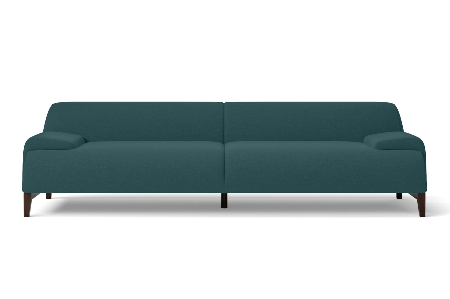 Pavia 4 Seater Sofa Teal Linen Fabric