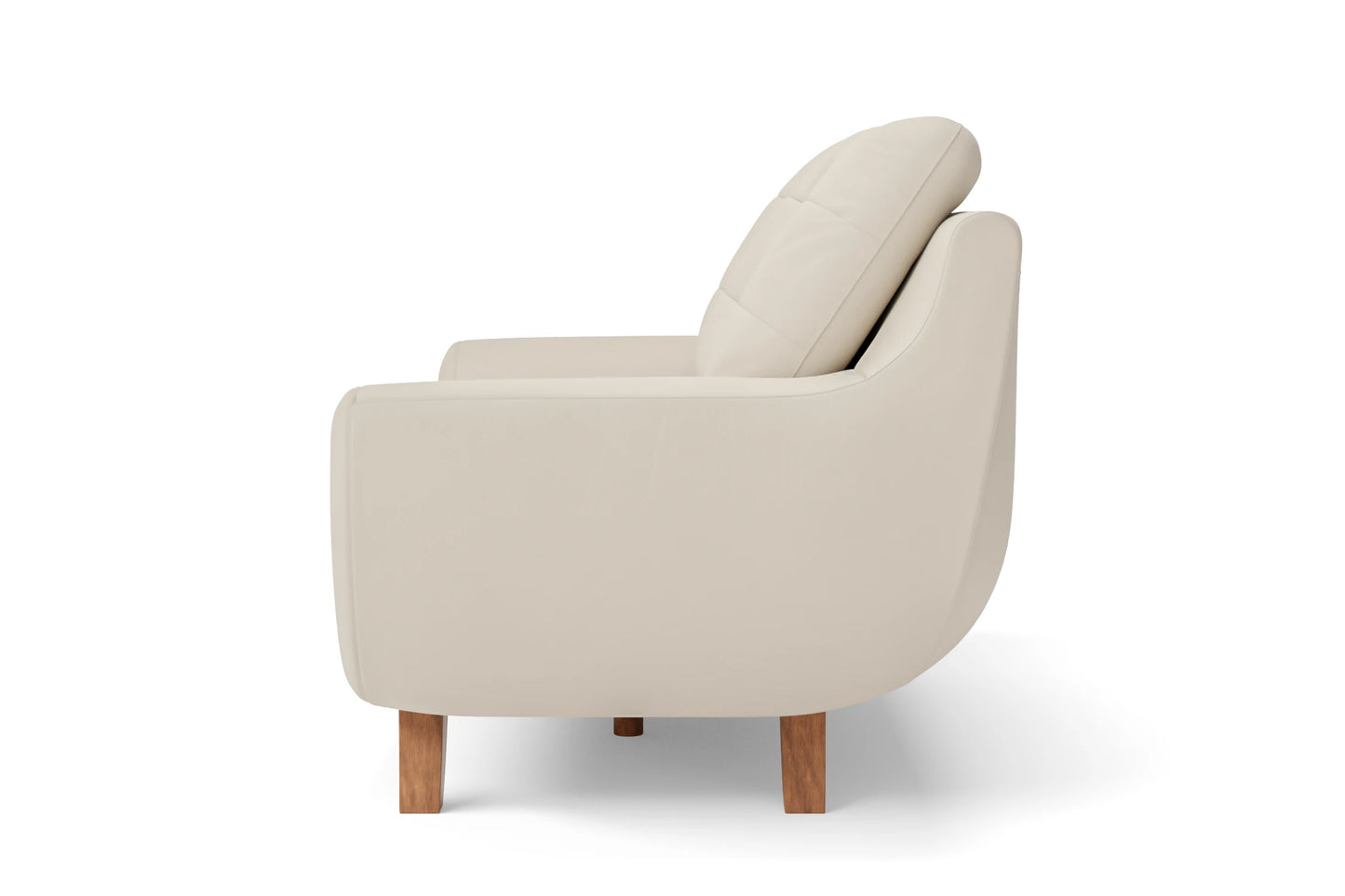 Perugia Armchair Cream Leather