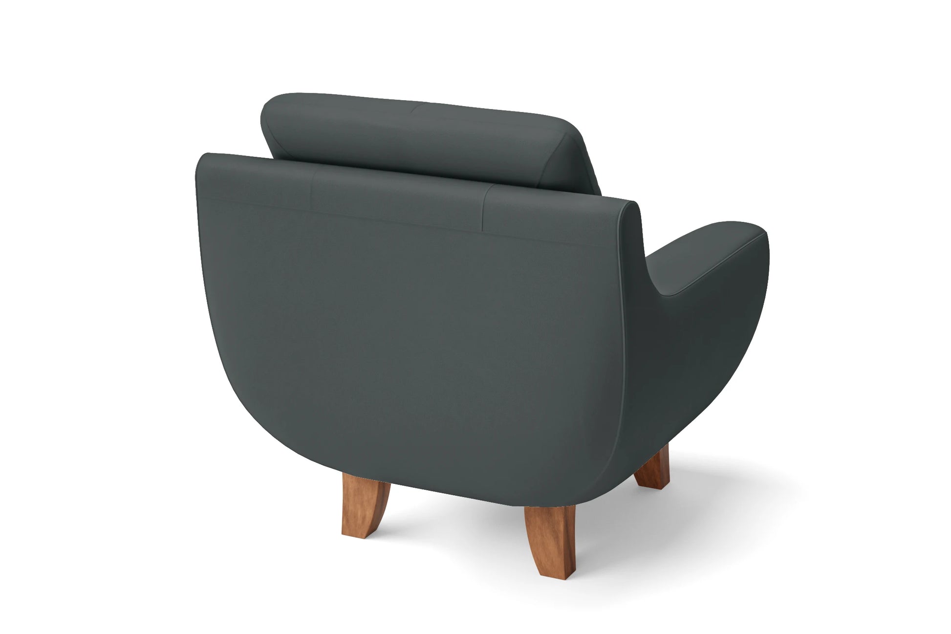 Perugia Armchair Slate Leather