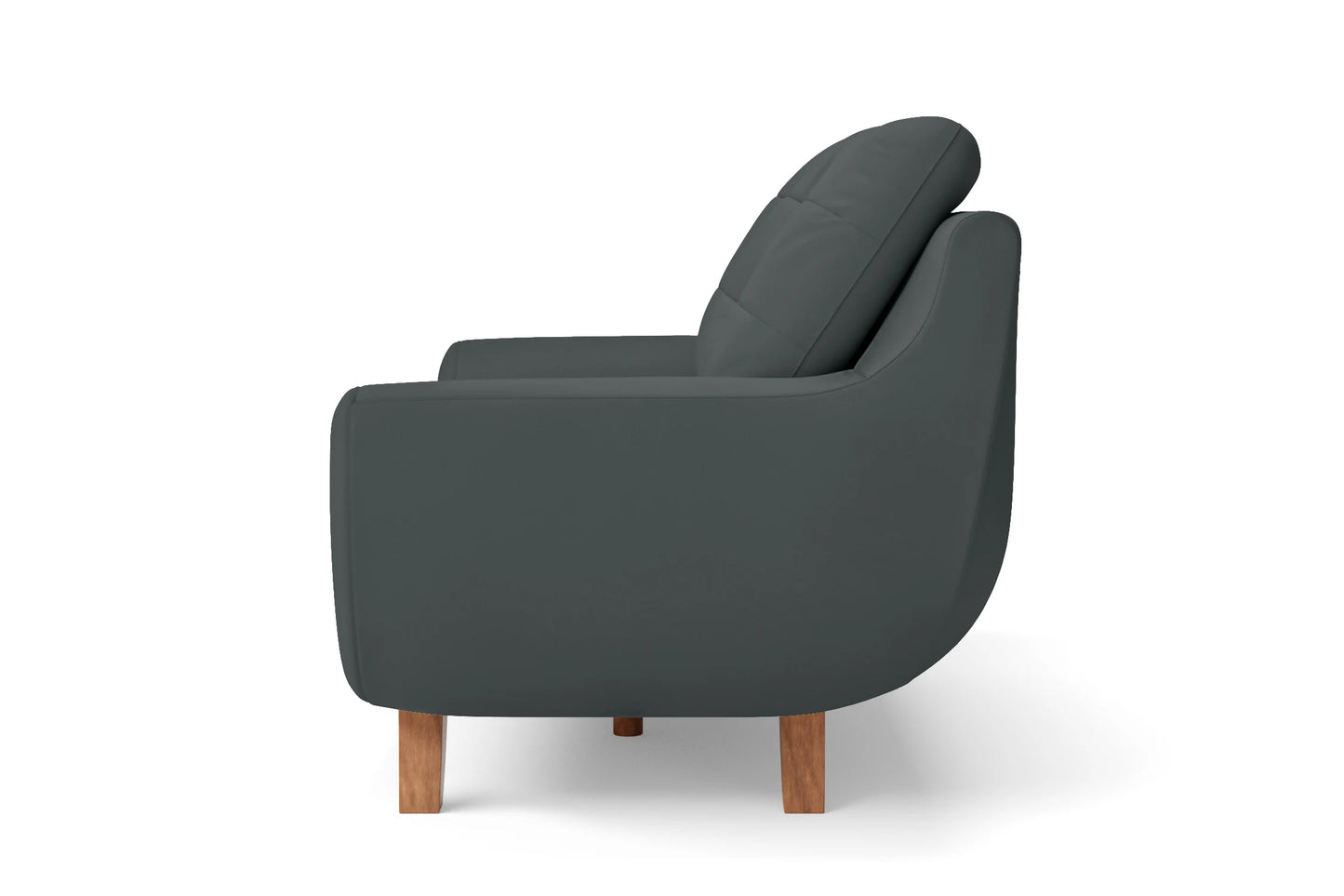 Perugia Armchair Slate Leather