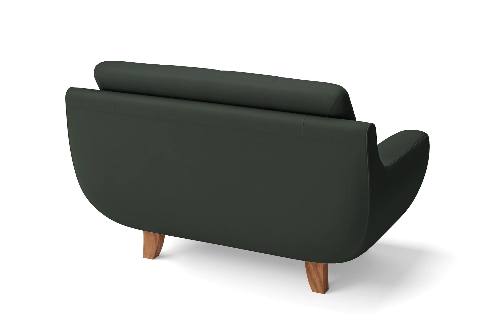 Perugia 2 Seater Sofa Green Leather