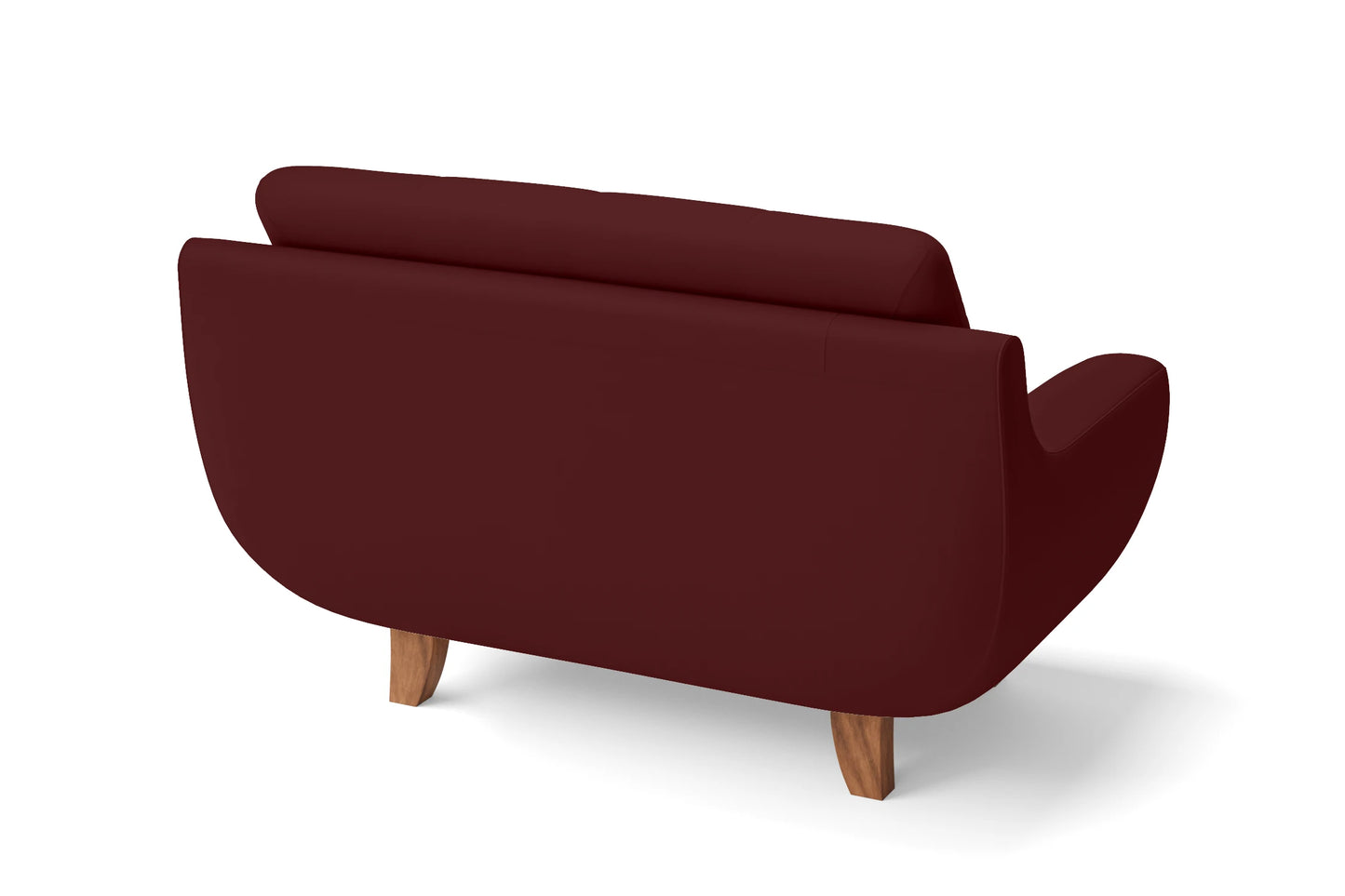 Perugia 2 Seater Sofa Red Leather