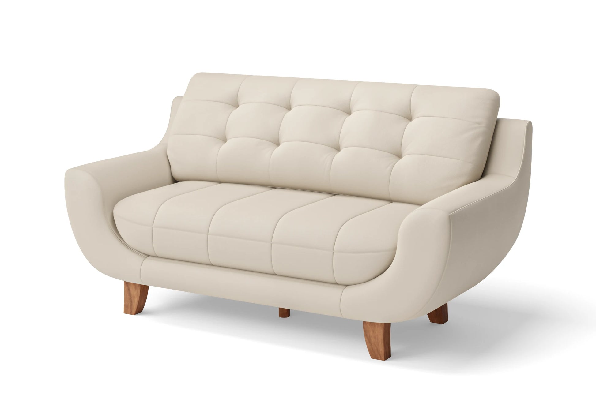 Perugia 3 Seater Sofa Cream Leather