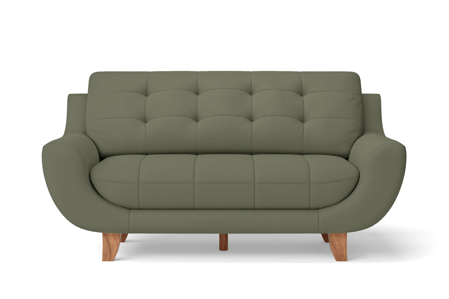 Perugia 3 Seater Sofa Sage Leather