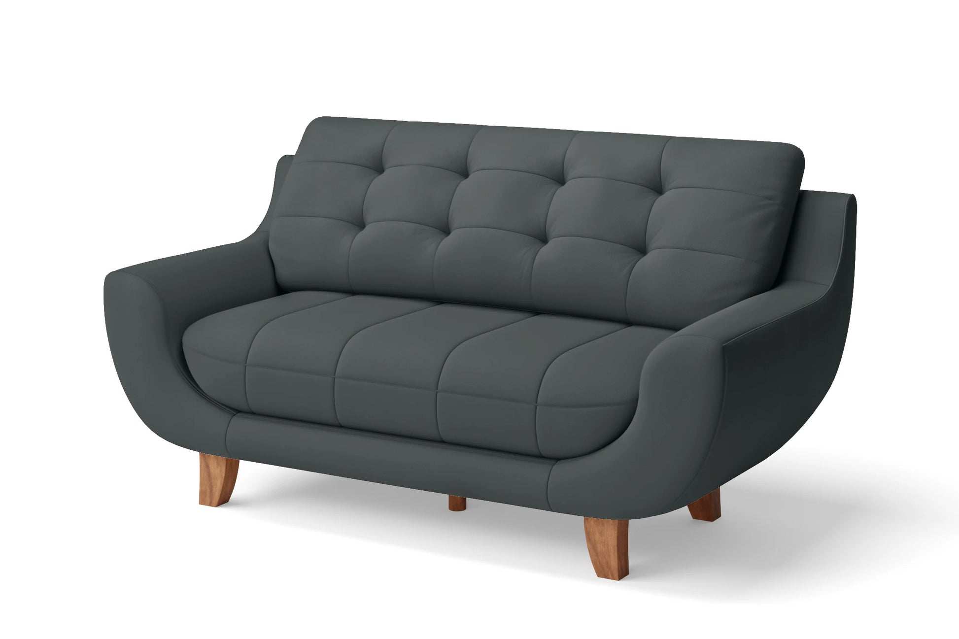 Perugia 3 Seater Sofa Slate Leather