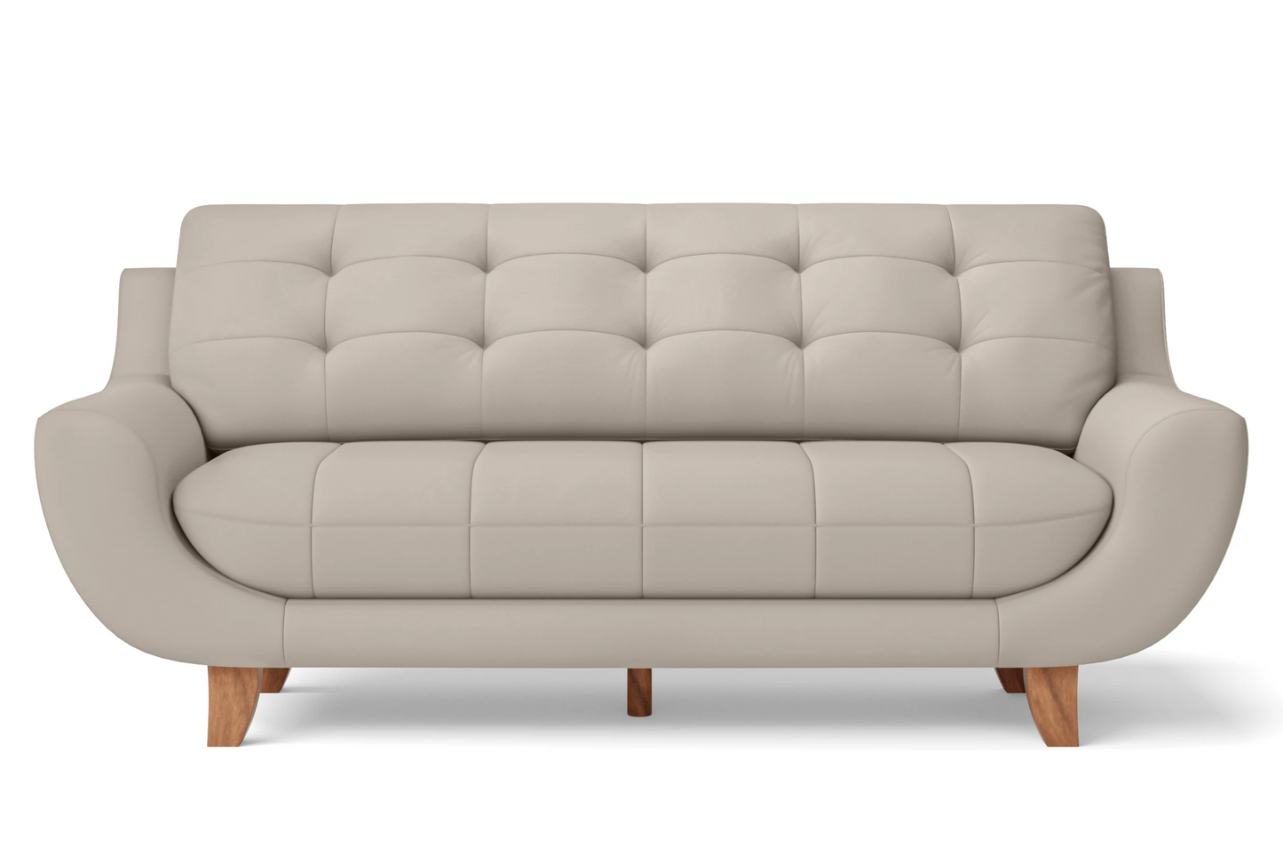 Perugia 4 Seater Sofa Sand Leather