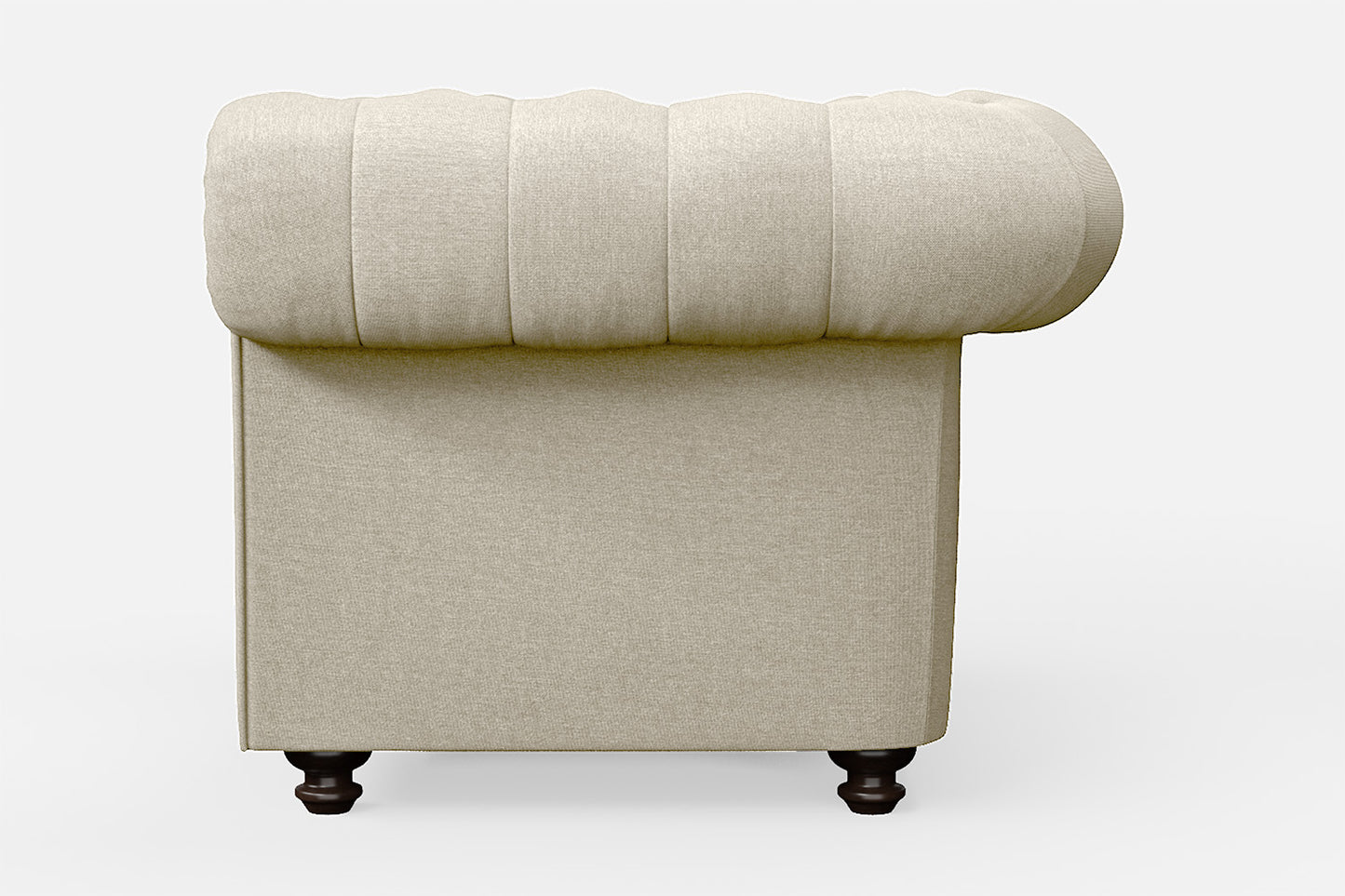 Pesaro Armchair Cream Linen Fabric