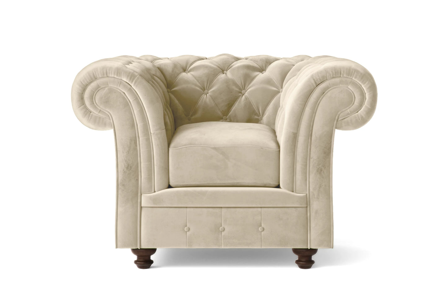 Pesaro Armchair Cream Velvet