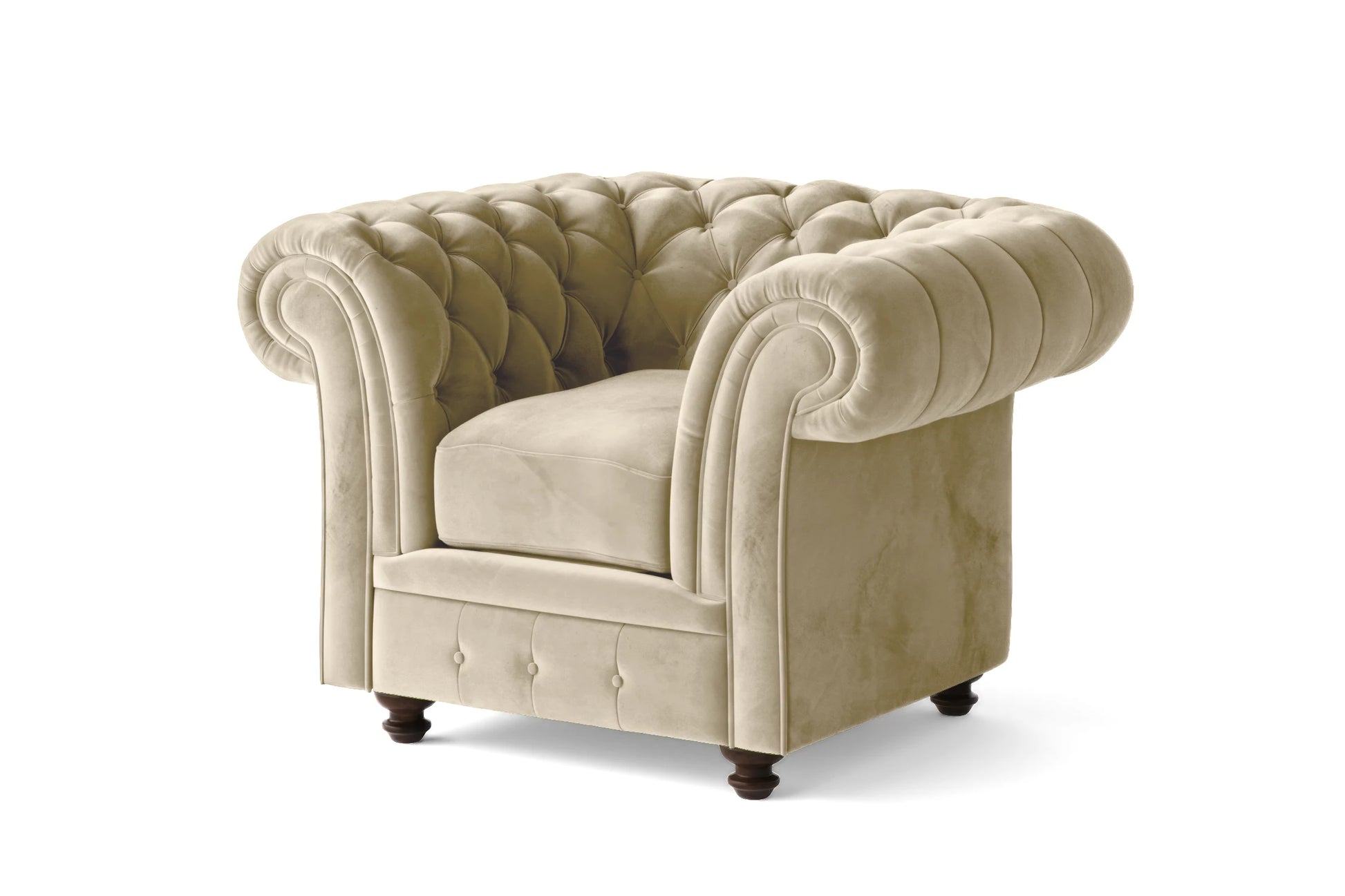 Pesaro Armchair Cream Velvet