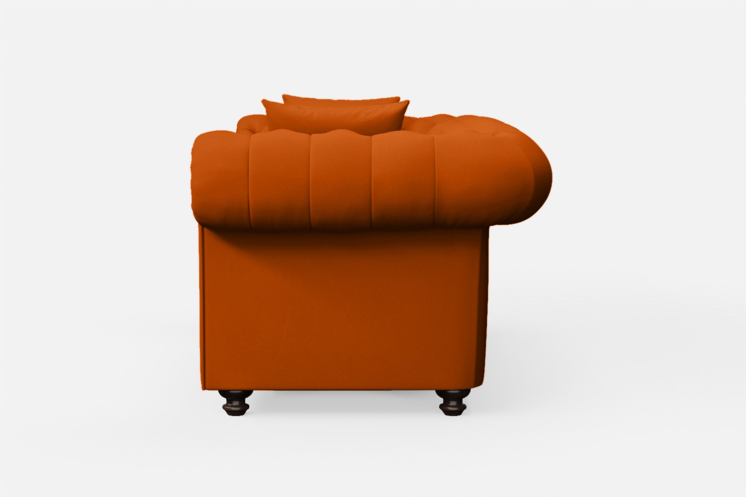 Pesaro 2 Seater Sofa Orange Leather