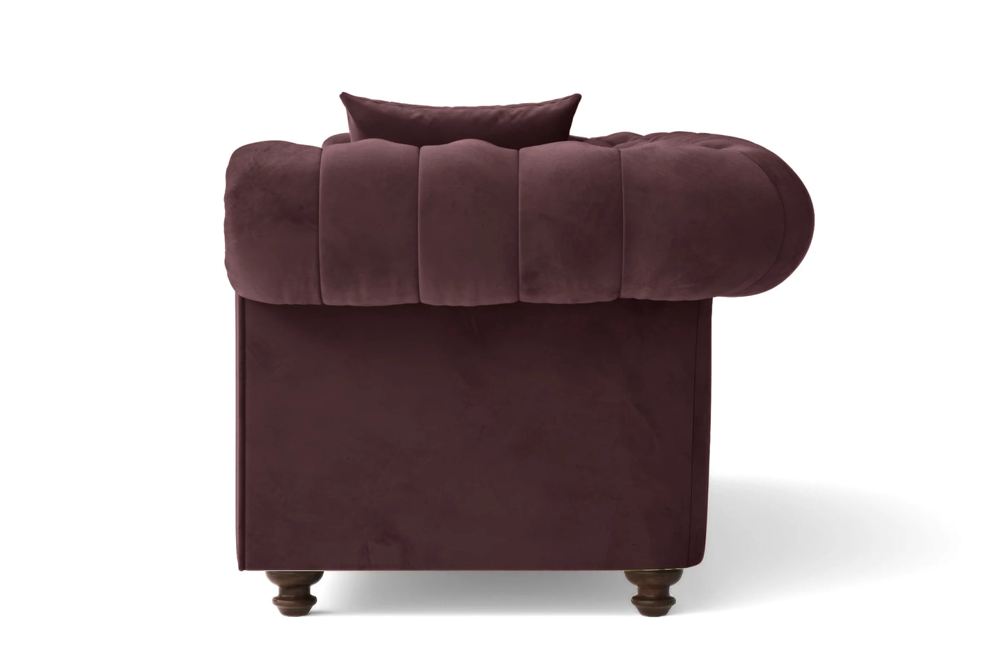 Pesaro 2 Seater Sofa Grape Velvet