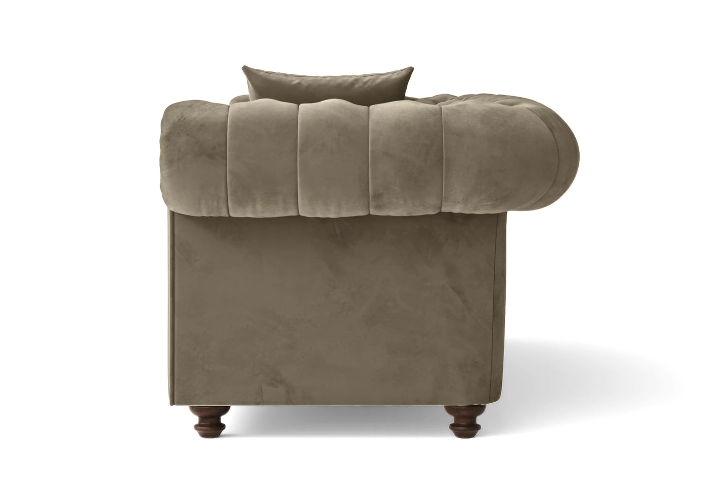 Pesaro 2 Seater Sofa Sand Velvet