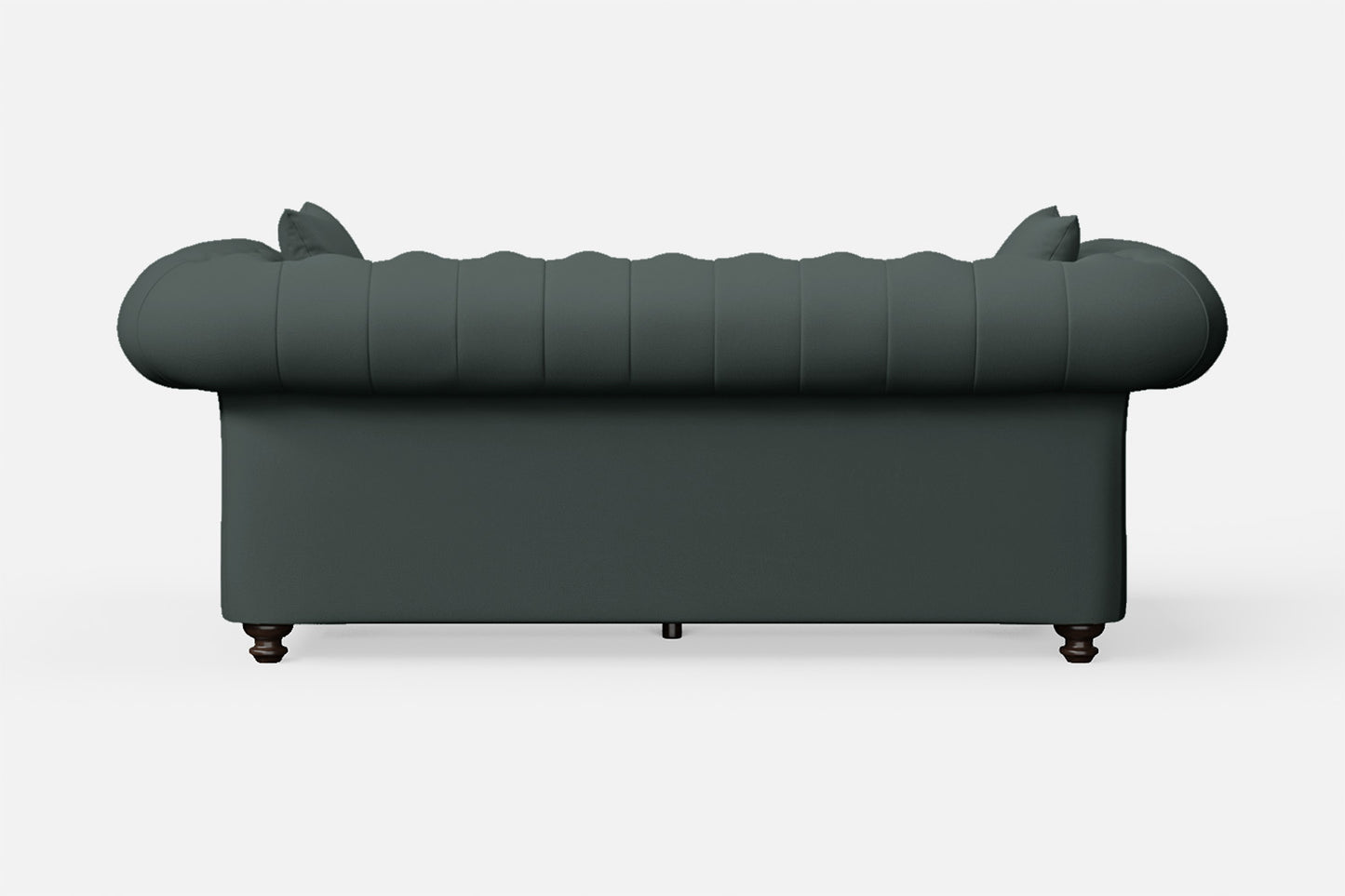 Pesaro 3 Seater Sofa Dusky Turquoise Leather