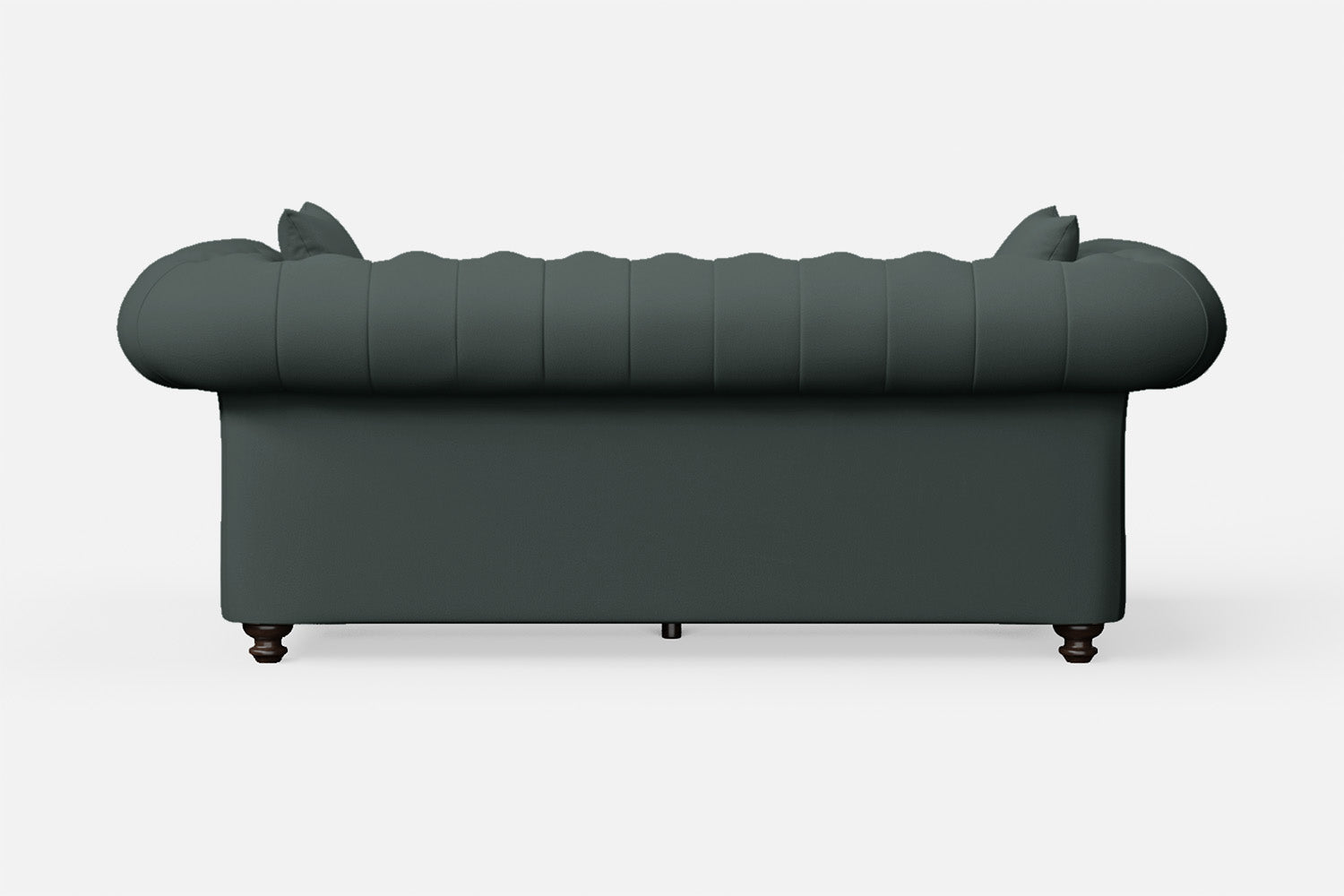 Pesaro 3 Seater Sofa Dusky Turquoise Leather