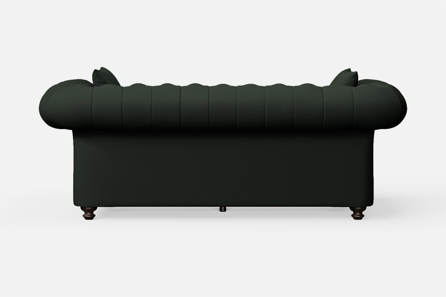 Pesaro 3 Seater Sofa Green Leather