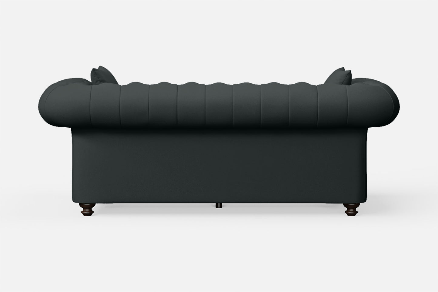 Pesaro 3 Seater Sofa Slate Leather