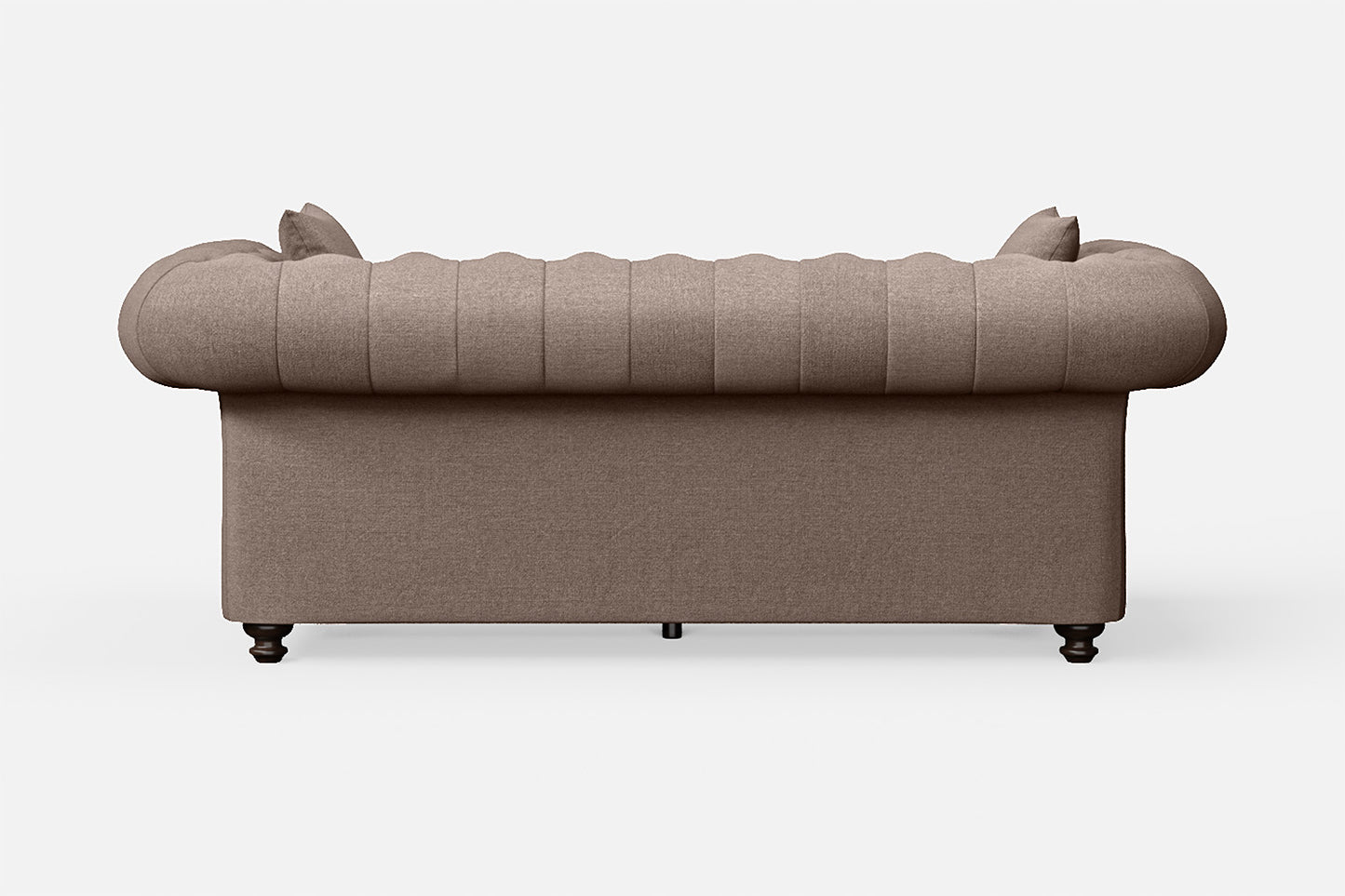 Pesaro 3 Seater Sofa Caramel Linen Fabric