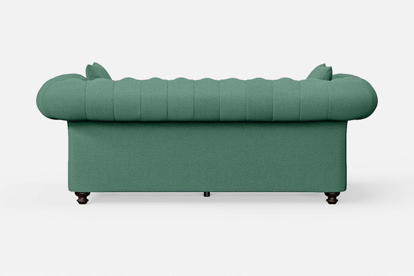 Pesaro 3 Seater Sofa Mint Green Linen Fabric