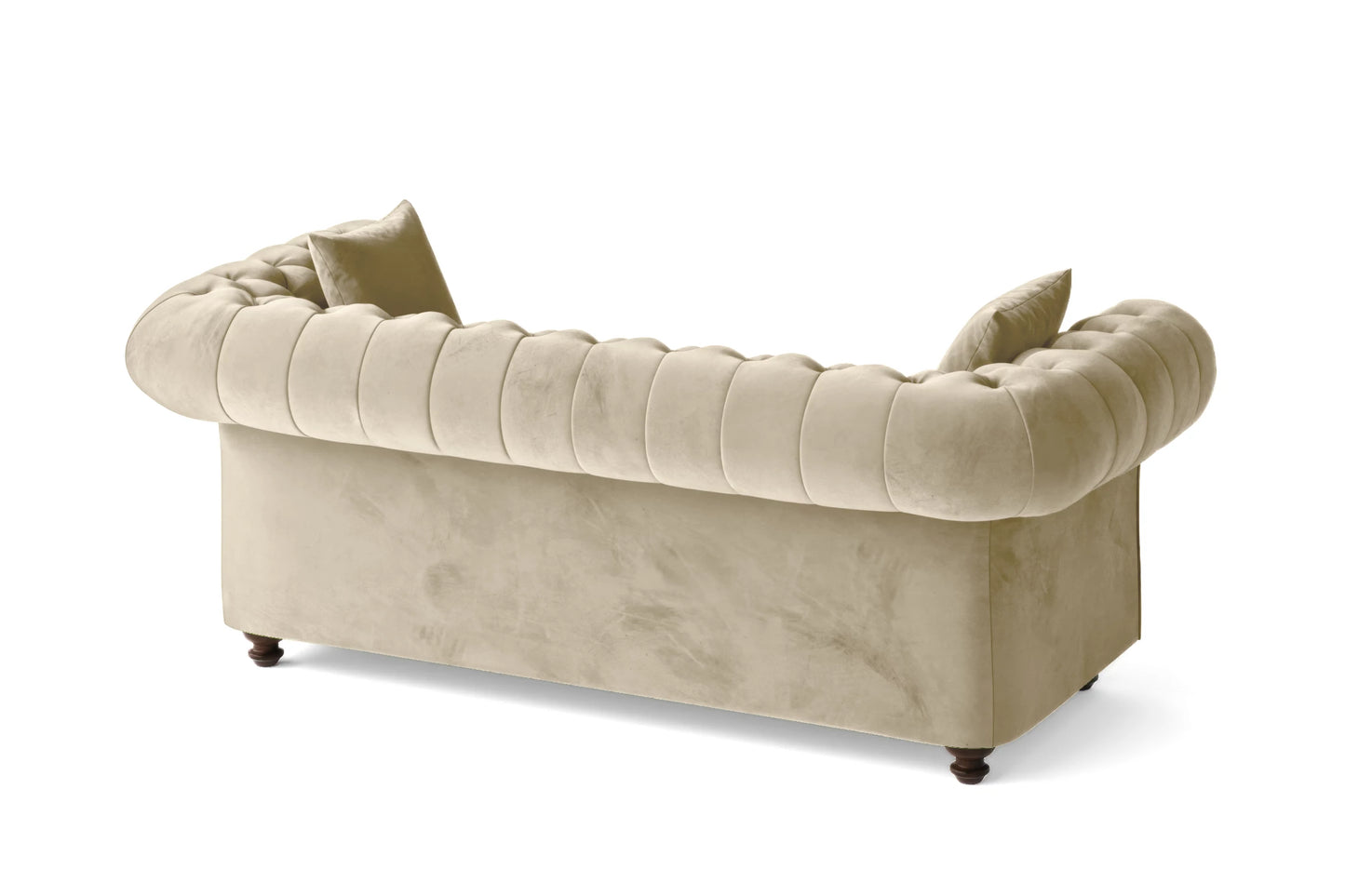 Pesaro 3 Seater Sofa Cream Velvet