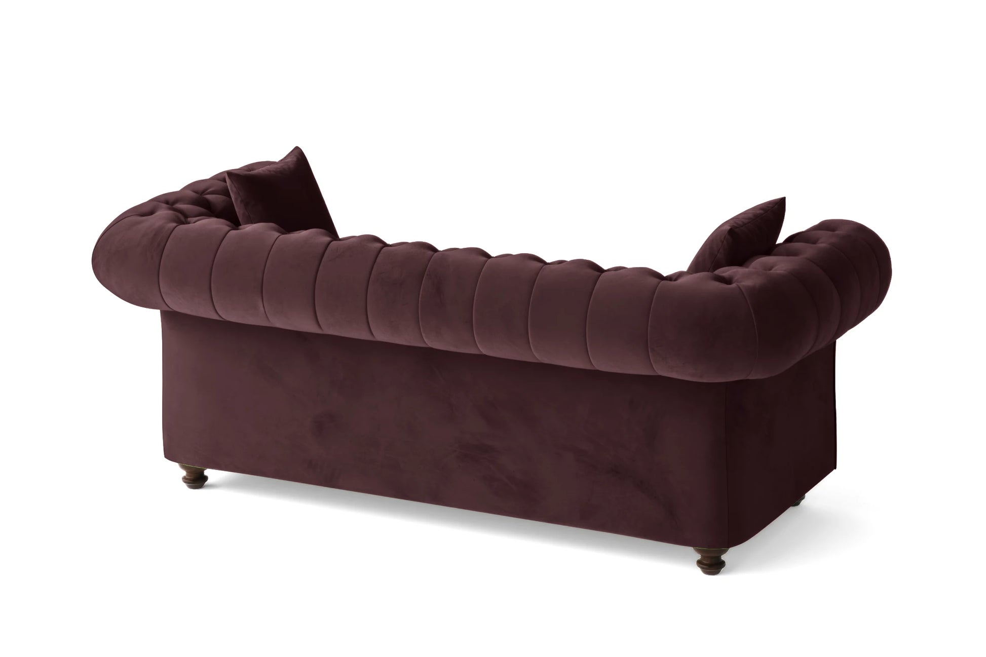 Pesaro 3 Seater Sofa Grape Velvet