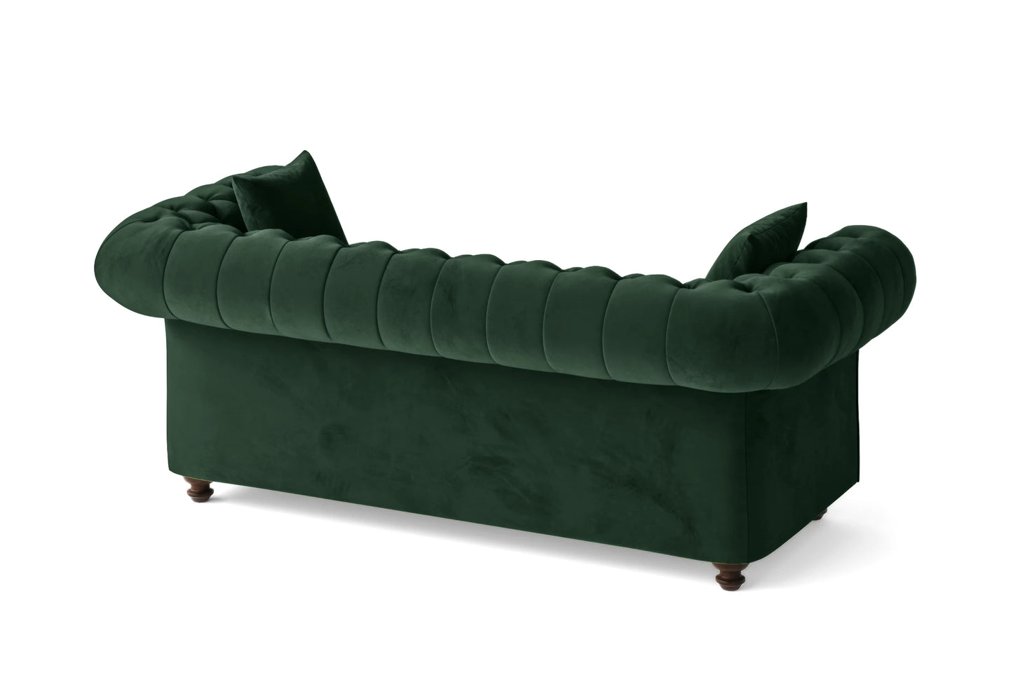 Pesaro 3 Seater Sofa Green Velvet