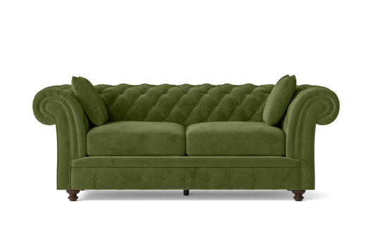 Pesaro 3 Seater Sofa Lime Velvet