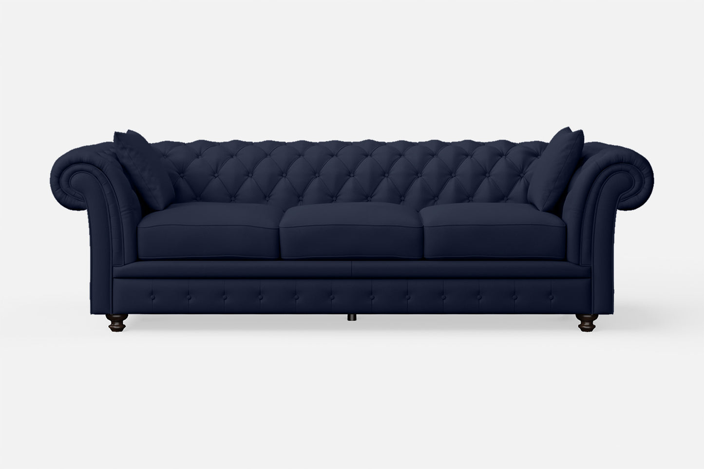 Pesaro 4 Seater Sofa Spruce Leather