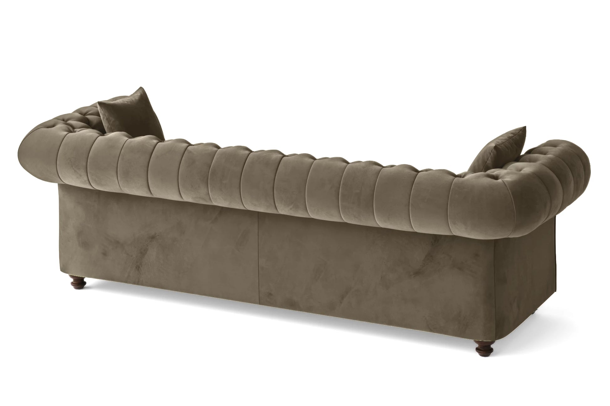 Pesaro 4 Seater Sofa Sand Velvet