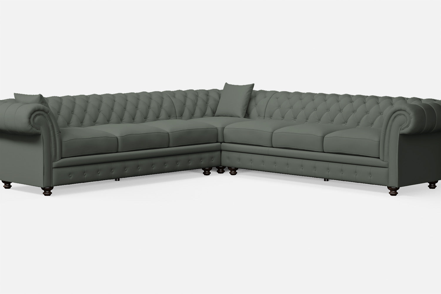 Pesaro 6 Seater Corner Sofa Lush Leather