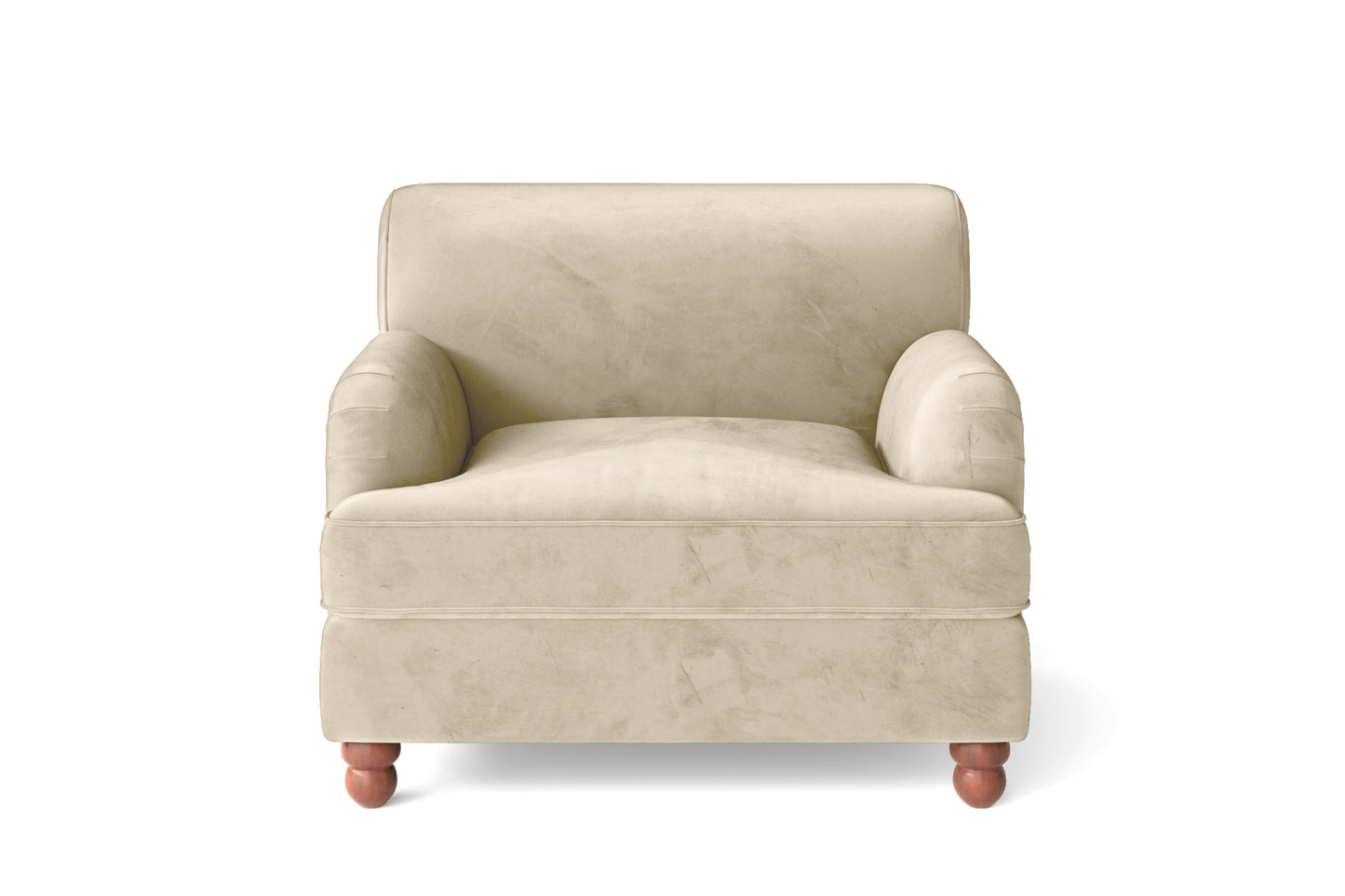 Pisa Armchair Cream Velvet