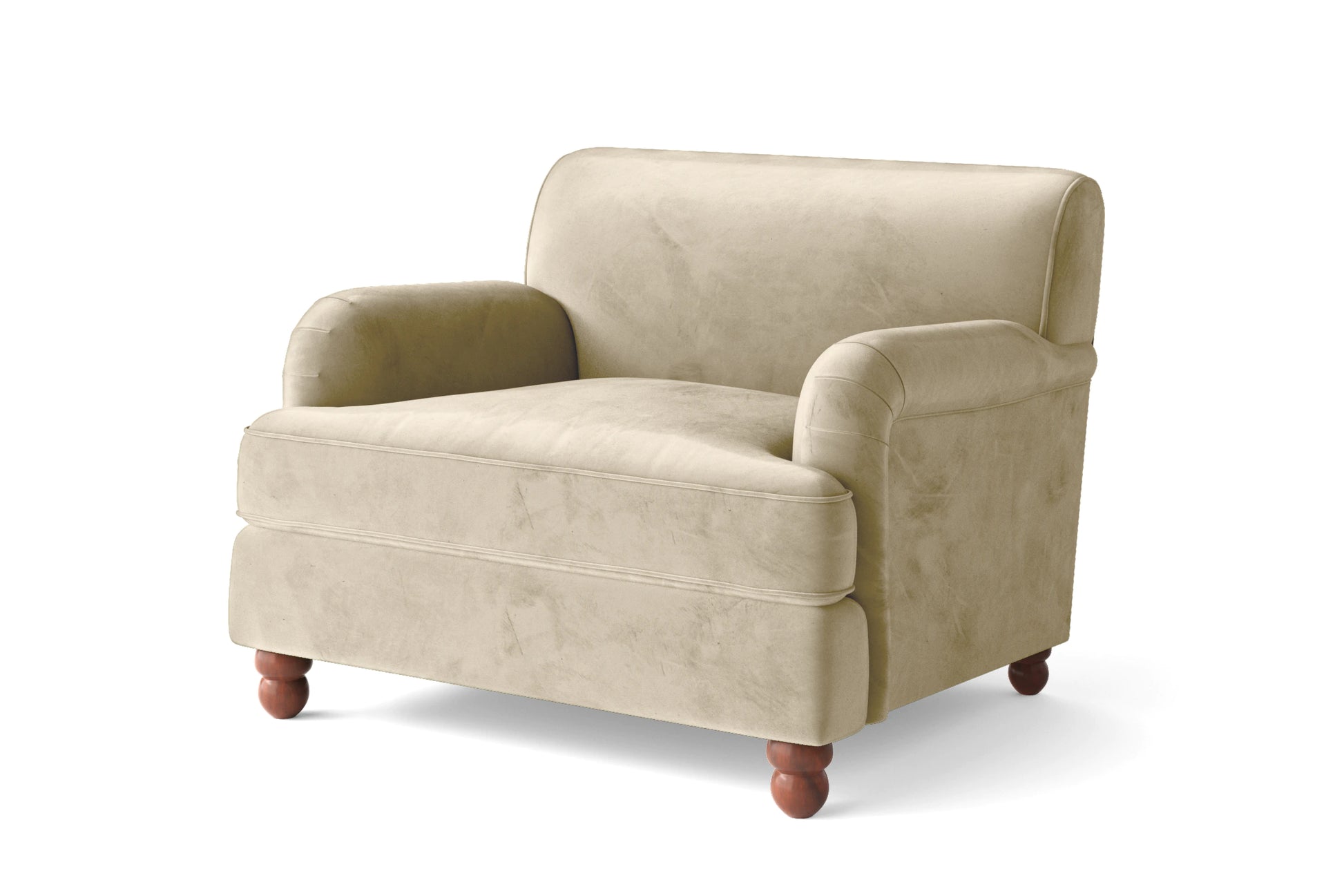 Pisa Armchair Cream Velvet