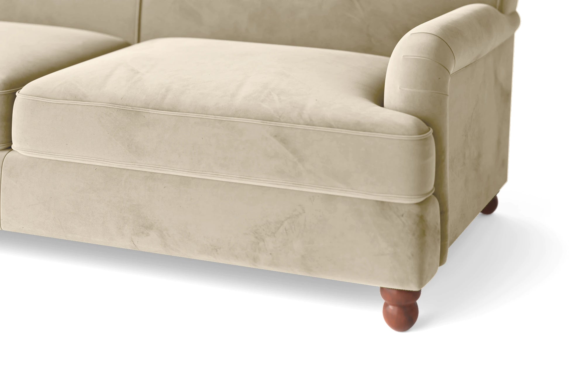 Pisa Armchair Cream Velvet