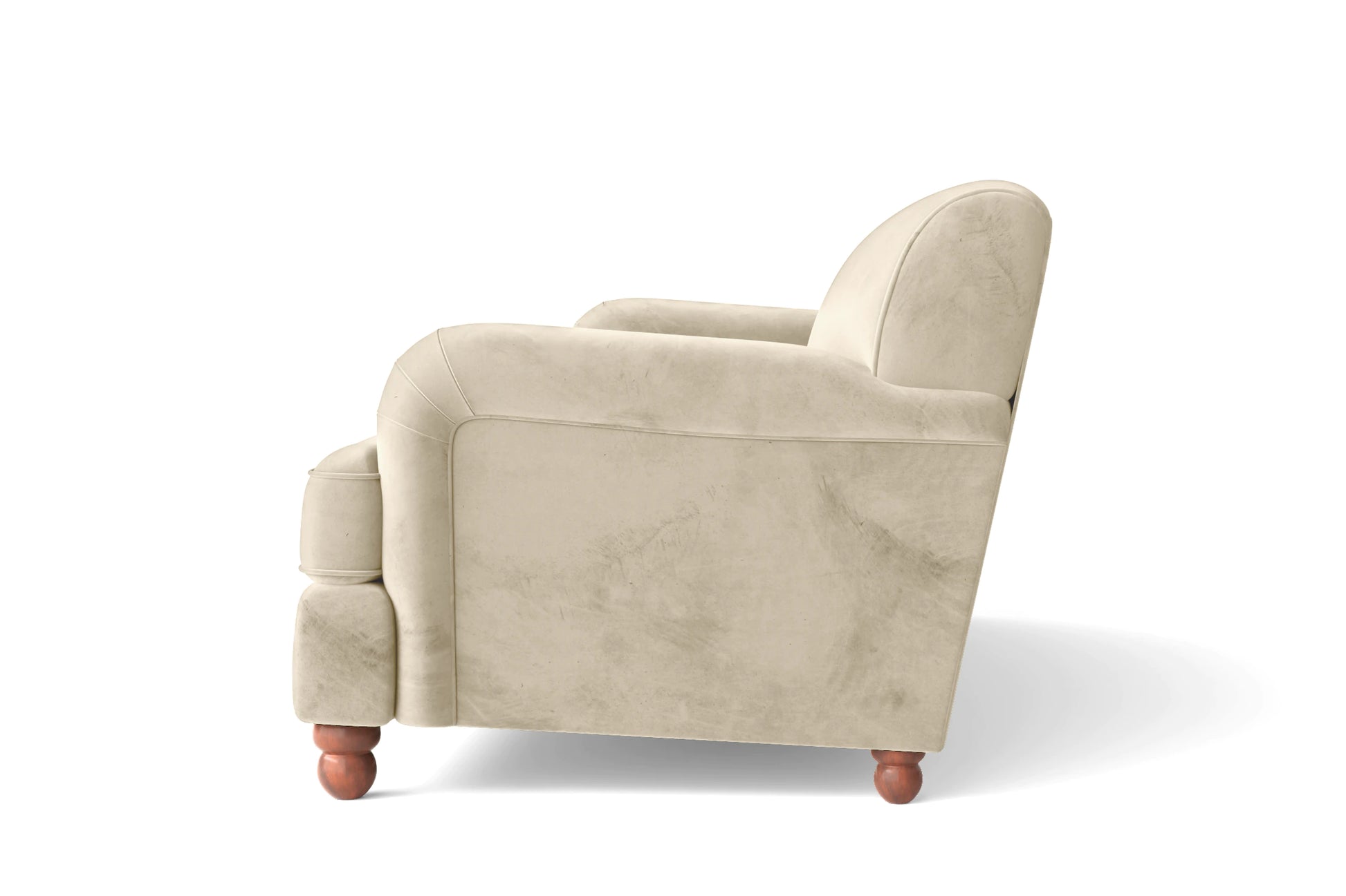 Pisa Armchair Cream Velvet