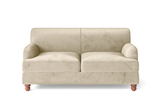 Pisa 2 Seater Sofa Cream Velvet