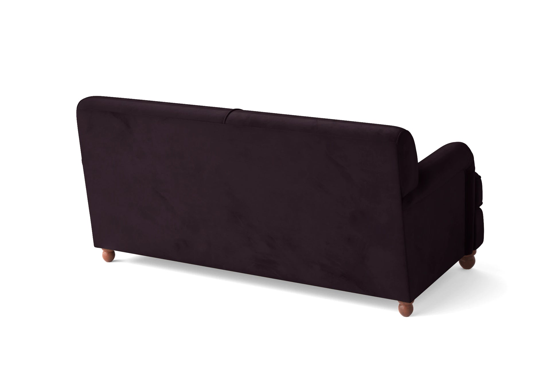 Pisa 2 Seater Sofa Purple Velvet