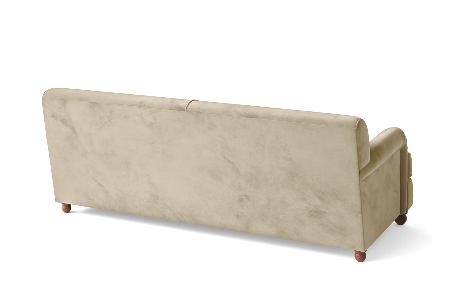 Pisa 3 Seater Sofa Cream Velvet