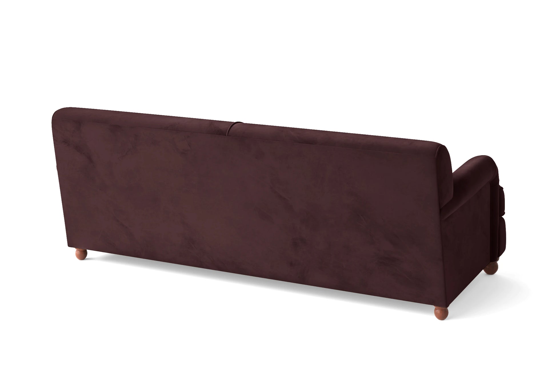 Pisa 3 Seater Sofa Grape Velvet