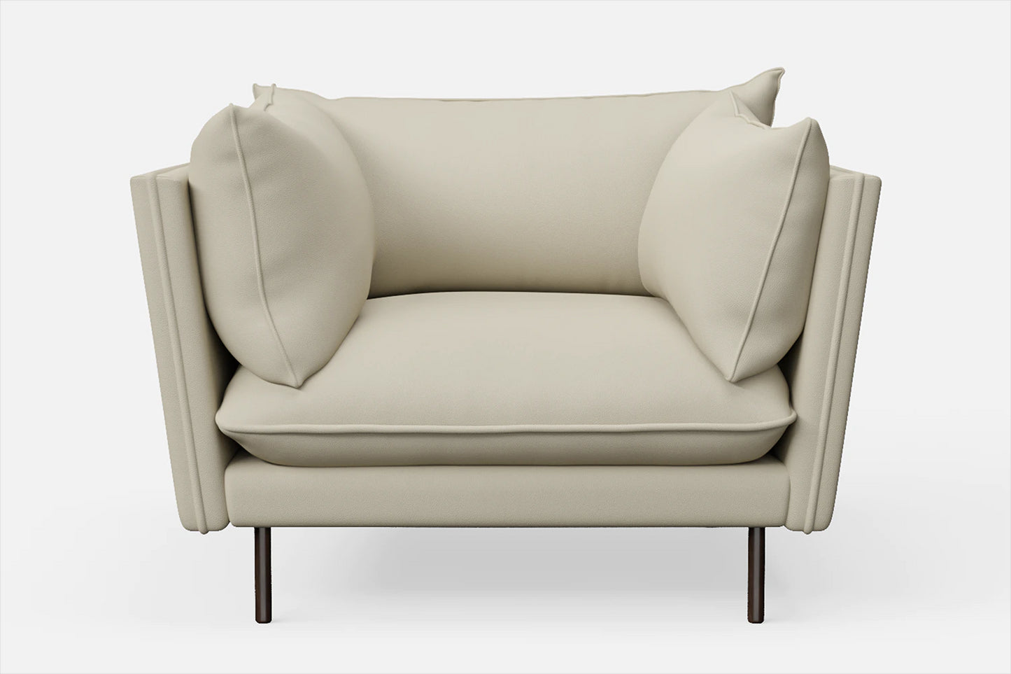 Pistoia Armchair Cream Leather