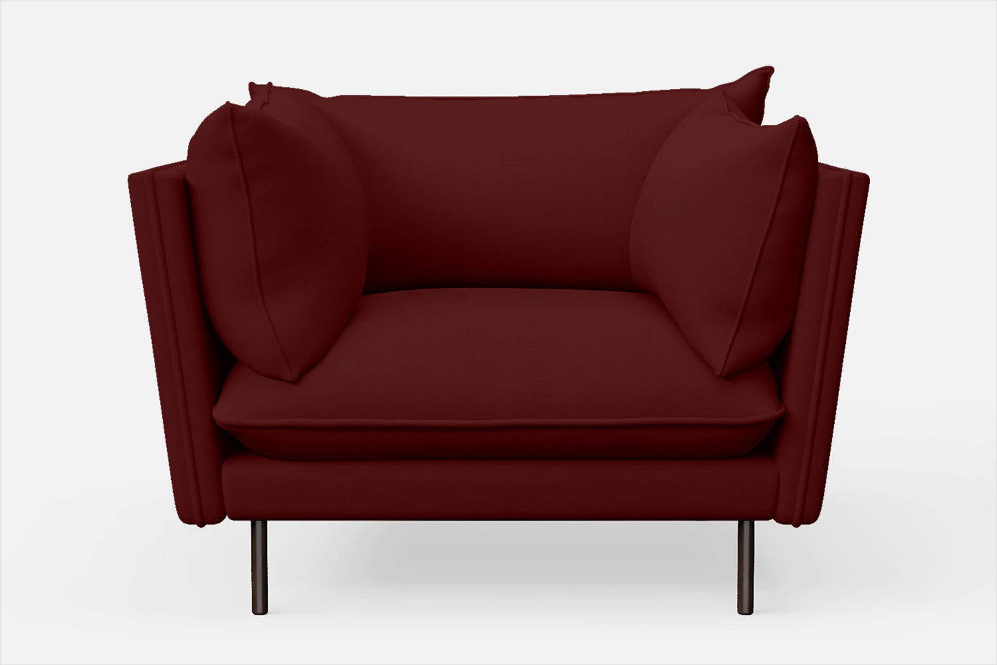 Pistoia Armchair Red Leather