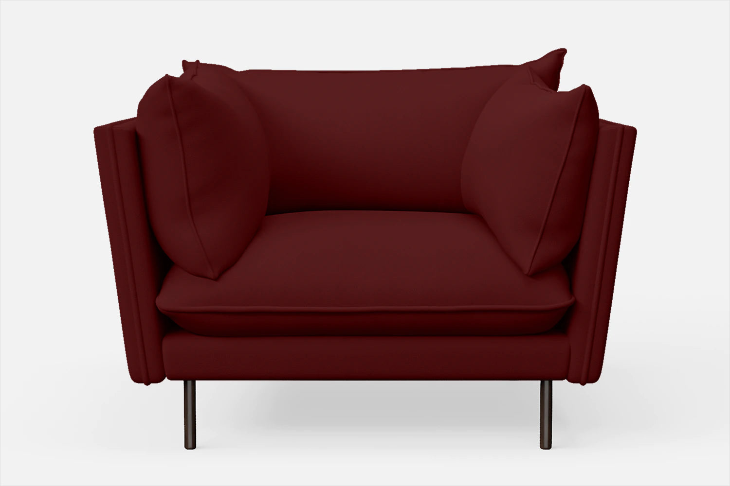 Pistoia Armchair Red Leather