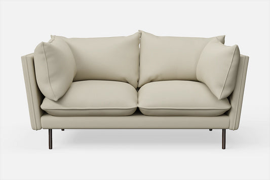 Pistoia 2 Seater Sofa Cream Leather