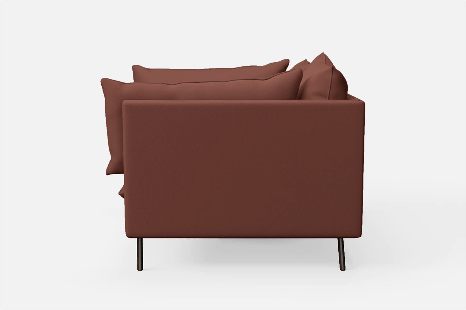 Pistoia 2 Seater Sofa Mauve Leather